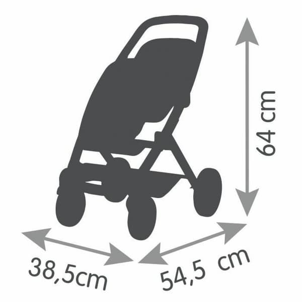 Dockvagn Smoby Maxi-Cosi Twin 64 cm