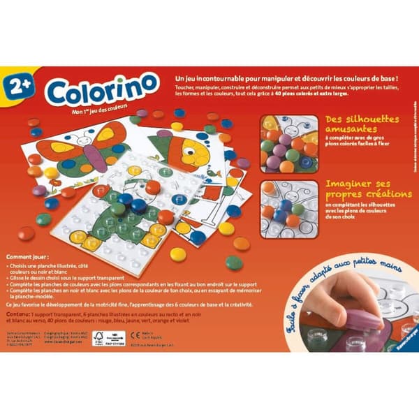 Pedagogiskt spel för små barn Ravensburger Colorino (FR)