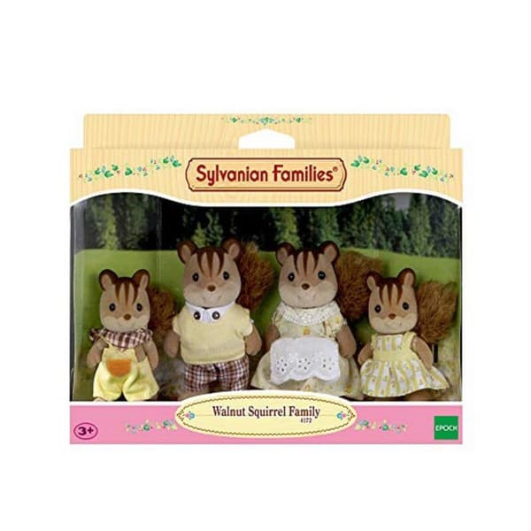 Dockor Sylvanian Families 4172 Family Ecureuil Roux