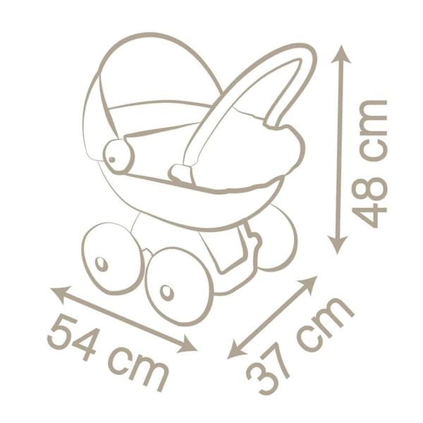 Dockvagn Smoby Baby Nurse