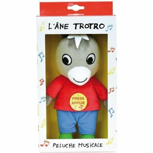 Mjukisleksak Jemini Trotro Musik Polyester Multicolour