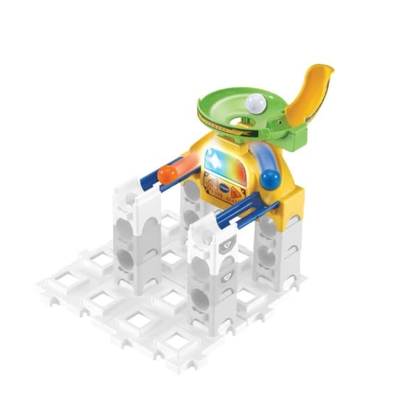 Kulspel Vtech Marble Rush – Expansion Kit Electronic – Trechter Bana 4 Delar Bana med Ramper + 4 år