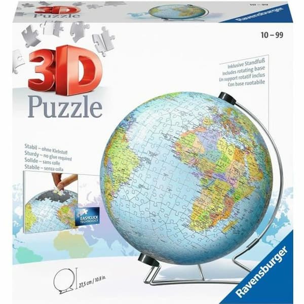 3D-pussel Ravensburger Single Color Globe Unique 540 Delar