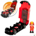 Miniatyrbild 3 av 5: Fordonsspel Speed & Go Ljus Ljud Brandman 1:64 (4 antal)