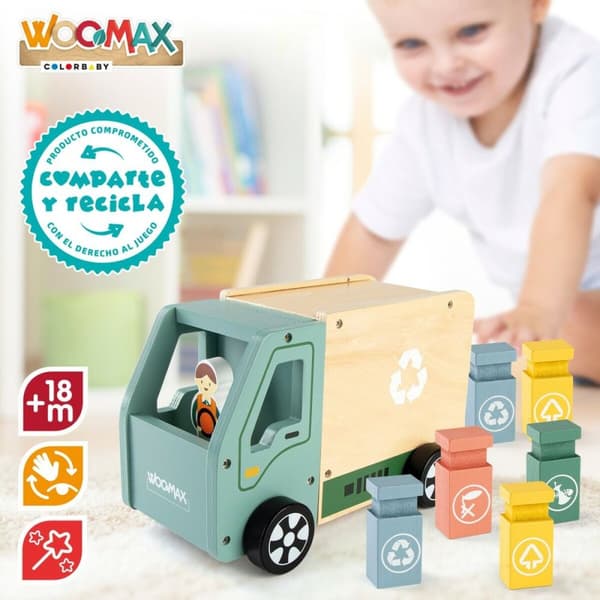 Sopbil Woomax 8 Delar Leksak 24 x 15 x 13,5 cm (4 antal)