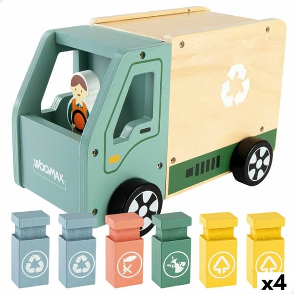 Sopbil Woomax 8 Delar Leksak 24 x 15 x 13,5 cm (4 antal)