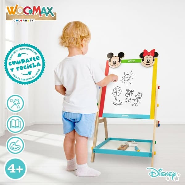Tavla 2 i 1 Disney 5 Delar 40 x 64,5 x 31,5 cm 4 antal