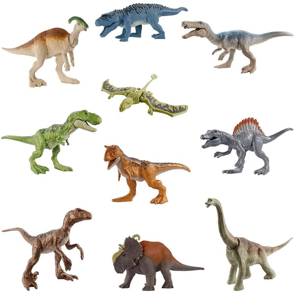 Jurassic World Dinosaurs mini figure assorted (One random figure)