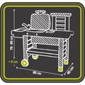 Miniatyrbild 8 av 8: Smoby Garden Kitchen -leksakskök
