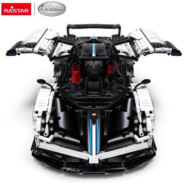 RASTAR 1:8 Pagani Huayra BC Bricks, assemble car, 97910