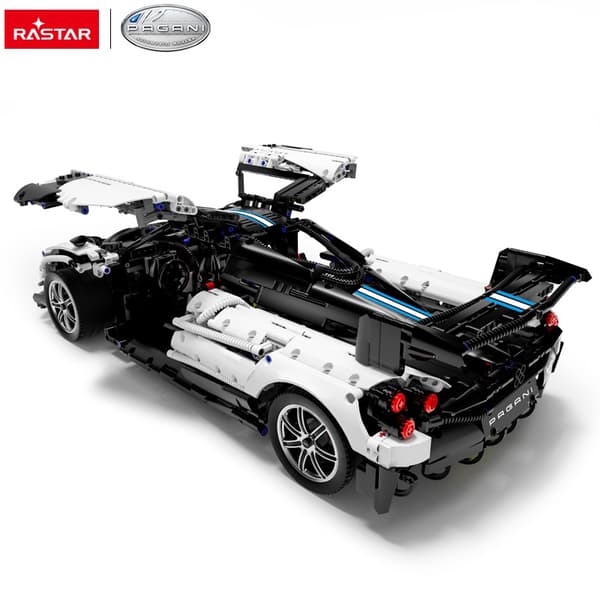 RASTAR 1:8 Pagani Huayra BC Bricks, assemble car, 97910