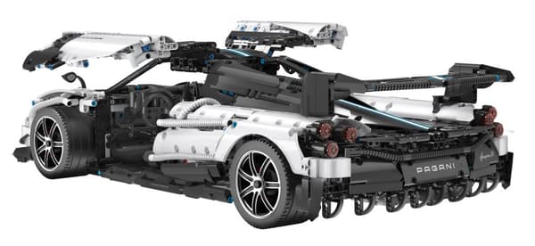 RASTAR 1:8 Pagani Huayra BC Bricks, assemble car, 97910