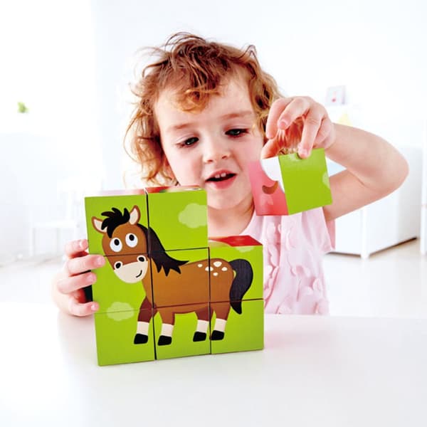 HAPE Farm Animal Block Puzzle, E1618A