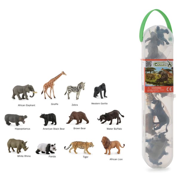 COLLECTA box of Mini Wild Animals, A1105