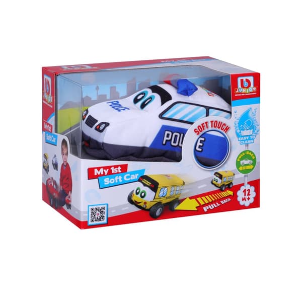 BB JUNIOR soft police car My 1st, 16-89053
