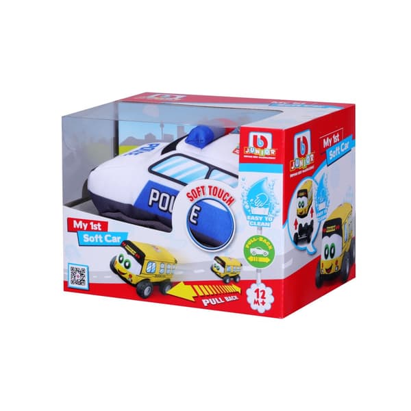 BB JUNIOR soft police car My 1st, 16-89053