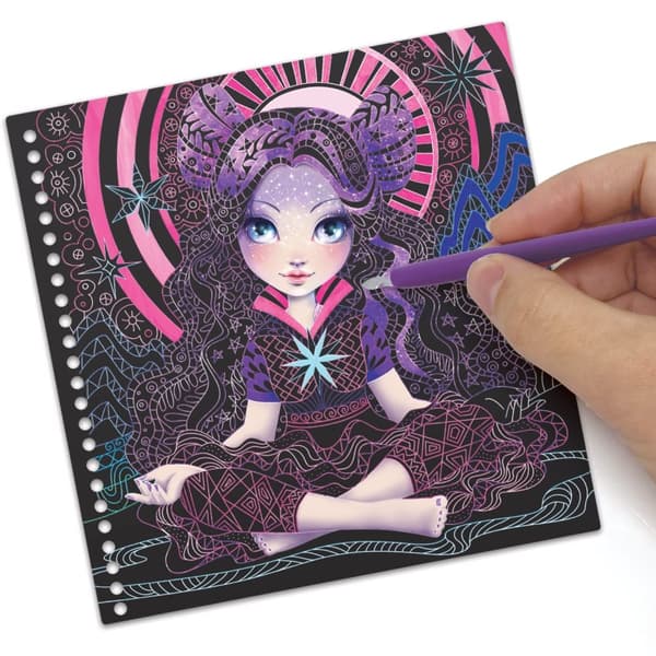 NEBULOUS STARS creative book Zen Scratch & Sketch, 11128