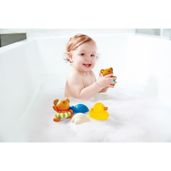 HAPE Teddy and Friends Bath Squirts, E0201