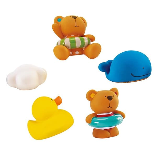 HAPE Teddy and Friends Bath Squirts, E0201