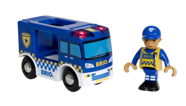 BRIO police van, 33825