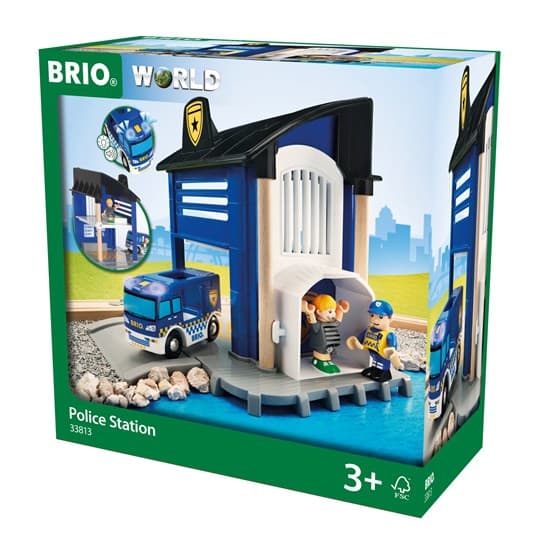 BRIO police van, 33825