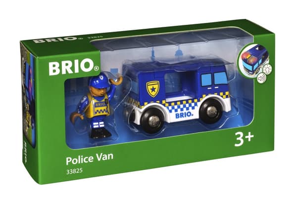 BRIO police van, 33825