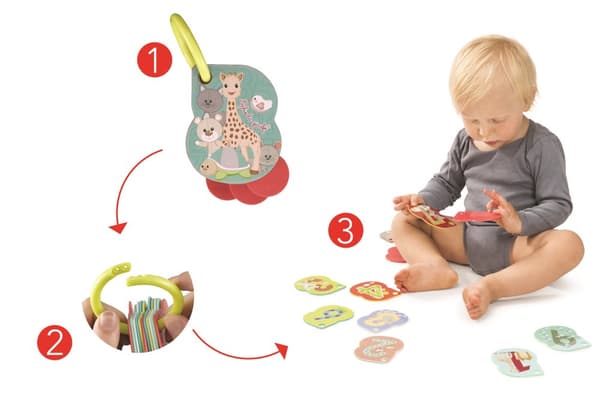 VULLI Sophie la girafe image book 3m+ Numero'golo 230794
