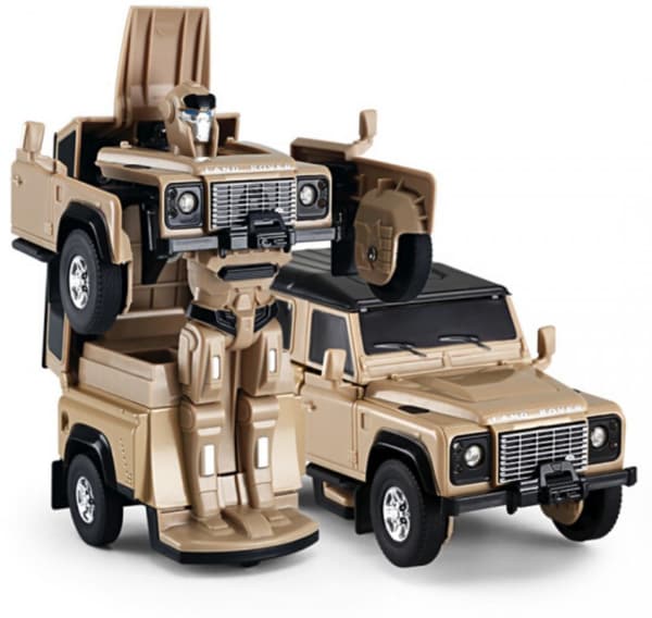 Die cast 1/32 Land Rover Defender Transformable car, assort., 62000