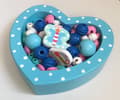 Pikkukuva 2 / 3: SYCOMORE creative set with colored beads, asort., CRE3277