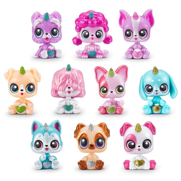 RAINBOCORNS figure with accessories Pocket Puppycorn, 1 series 10 accessories, 9284