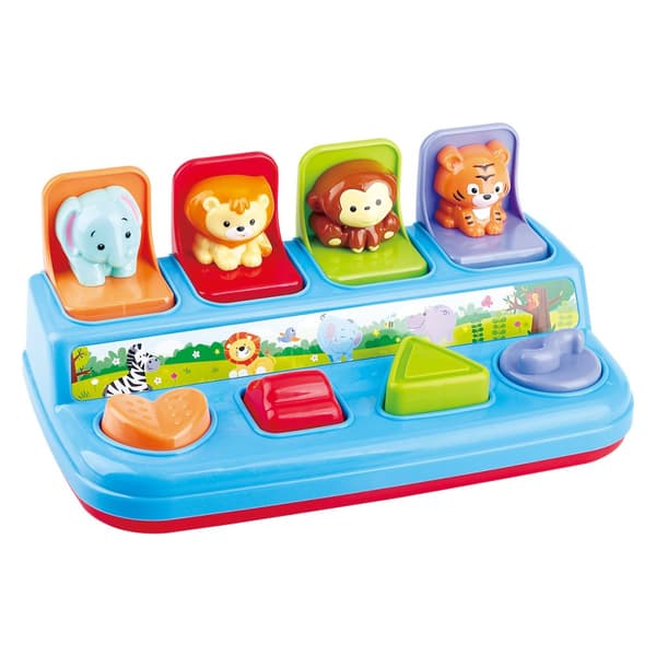 PLAYGO INFANT&TODDLER Hide & Pop Safari friends, 2463