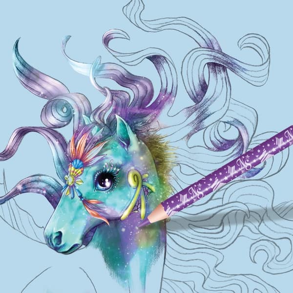 NEBULOUS STARS creative sketchbook Fantasy Horses, 11372