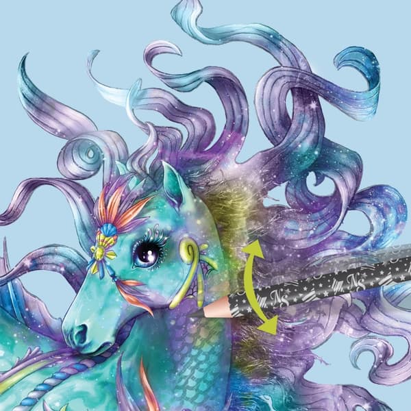 NEBULOUS STARS creative sketchbook Fantasy Horses, 11372