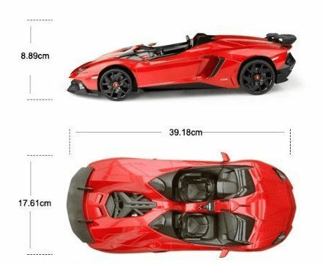 RASTAR auto Lamborghini Aventador 1:12, 57500