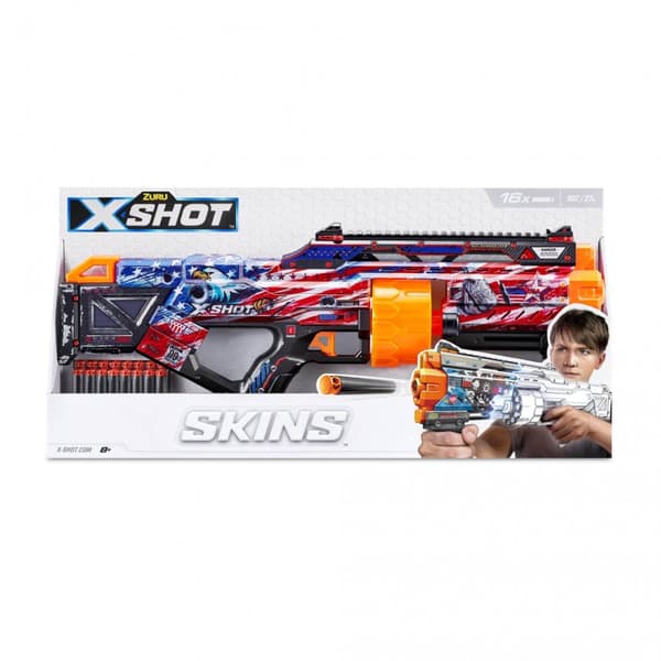 XSHOT toy gun Skins Last Stand, assort., 36518