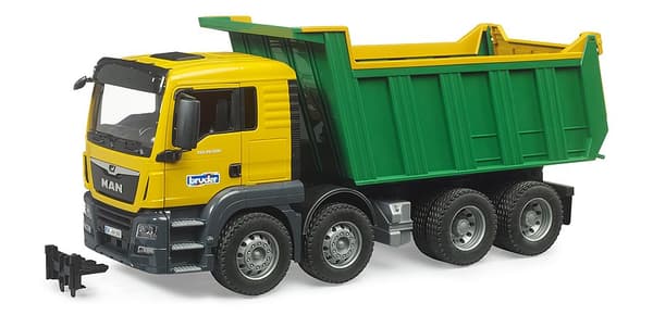 BRUDER 1:16 MAN TGS tipper truck, 03766