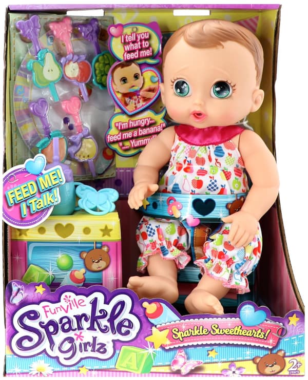 SPARKLE GIRLZ baby docka LV, 10078_lv