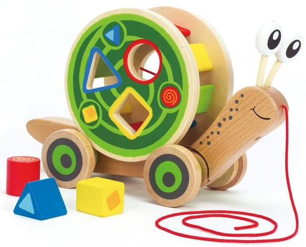 HAPE Pull and Play Shape Sorte,E0349