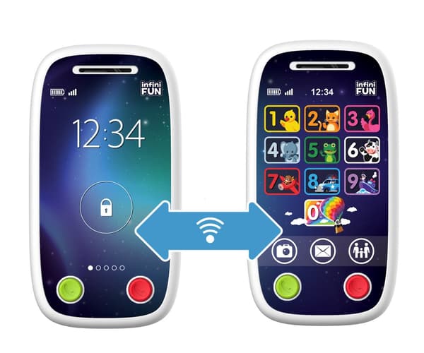 INFINI FUN set of telephones for first conversations, S18040 | CDON