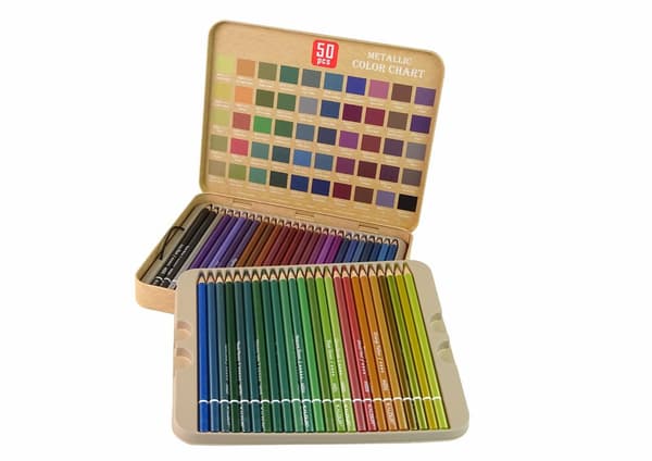 Little Artist's Set of Crayons in an Organizer 50 pcs.