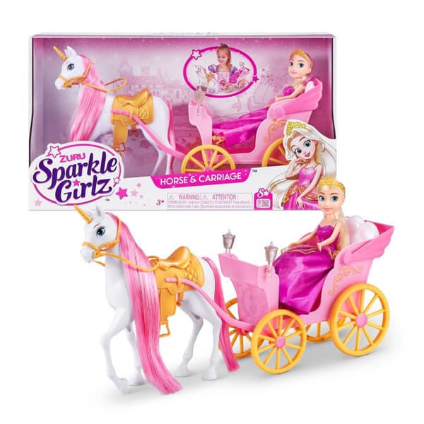 SPARKLE GIRLZ playset royal horse carriage, 10068