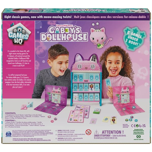 SPINMASTER GAMES game Gabby's Dollhouse, 6065857