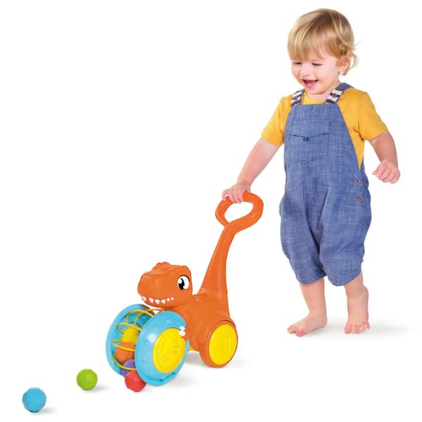 TOMY slider Pic & Push T-Rex, E73254