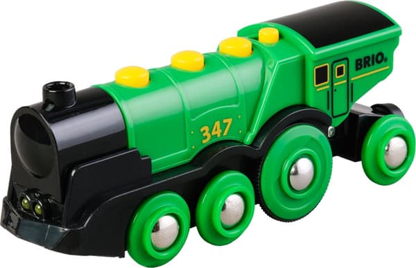 BRIO Big Green Action Locomotive, D, 33593