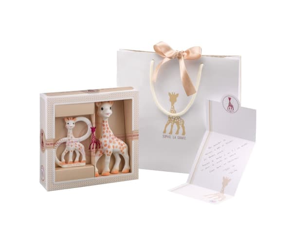VULLI set Sophie la Girafe + ring teether 000001