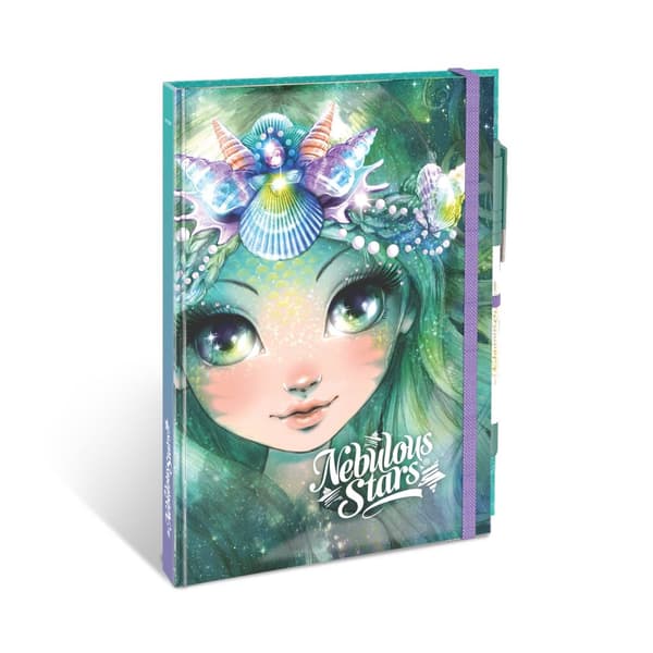 NEBULOUS STARS notebook Deluxe, white, assortment,11579