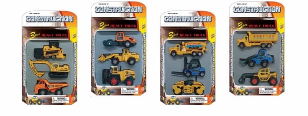 PIONEER construction truck, 4 asst., PT2071