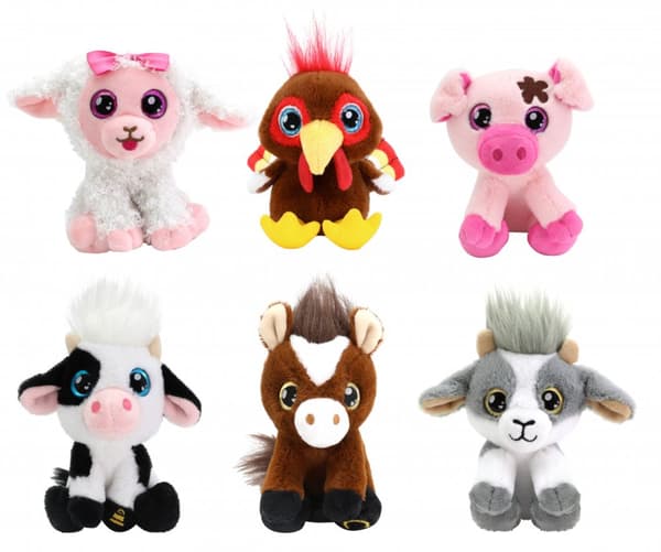 CUTEKINS plush toy with sounds Farm Friends, assort., 35056
