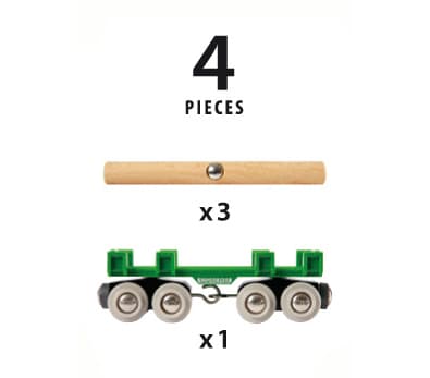 BRIO Lumber Loading Wagon 33696