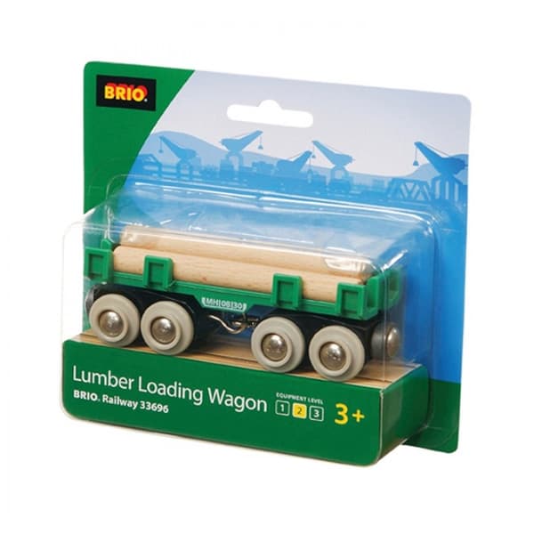 BRIO Lumber Loading Wagon 33696
